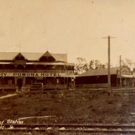 Pomona Hotel, Memorial Avenue,  Pomona, ca 1917