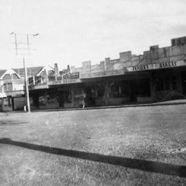 Street scene, Memorial Avenue, Pomona, ca 1950