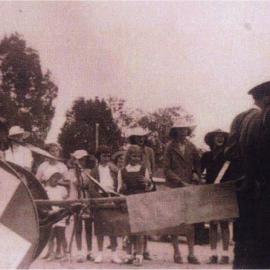 Participants, Peace Parade, Pomona, ca 1945