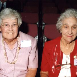 Award recipients, Esme Tait and Joyce Staples, Parliament House, Brisbane, 18 September 2001  