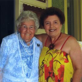 Esme Tait and Micky Monsour  (l-r), Tewantin, 2009