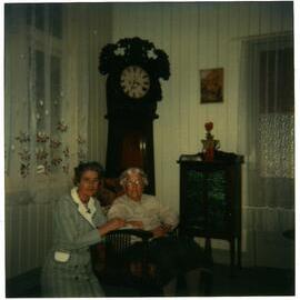 Esme and Emma Tait, Tait Duke Cottage, 84 Poinciana Avenue, Tewantin, 1980