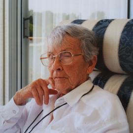 Informal portrait, Margaret Walker