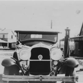 Vintage car, Factory Street, Pomona, ca 1931