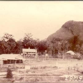 Pomona township nestled at foot of Mt Cooroora, ca 1920s