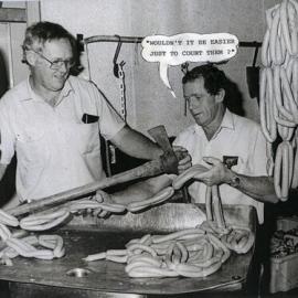 Doug Bettens and John Pulham, Butcher Shop, Noosa Heads, 1980s
