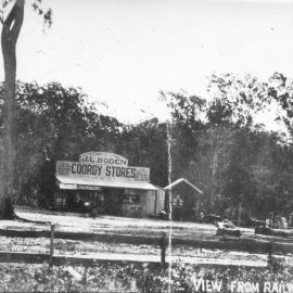 J. L. Boden's Store, Cnr Maple and Emerald Streets, Cooroy, ca 1905