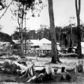 Early settlement, Maple Street, Cooroy, ca 1910
