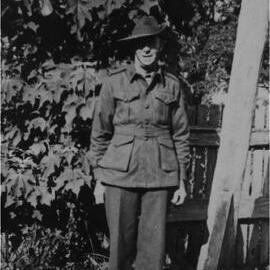 Informal Military portrait, Victor Armitage, Pomona, ca 1915