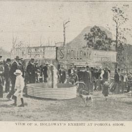 S. Holloway's Exhibit, Pomona Show, Pomona, ca 1911