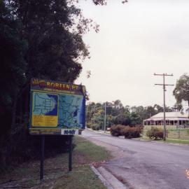 Signage, 'Welcome to Boreen Point', Boreen Point, 8 September 1992