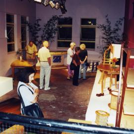 Attendees and exhibits, Contemporary Furniture Exhibition, Cooroy
