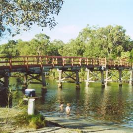Daytrippers, Weyba Creek Pedestrian Bridge, Noosaville, ca 2000
