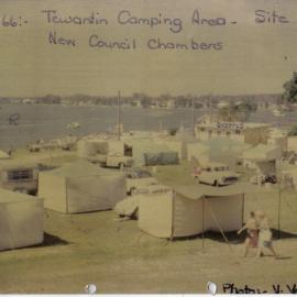Doonella Lake Caravan Park and Camping area, Tewantin, May 1966