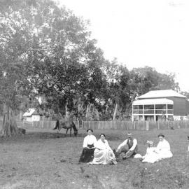 Davis family home, Elanda Point, Como, 1905 