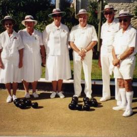 Peregian Bowls Club players 