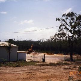 Development site, 27 October 1991