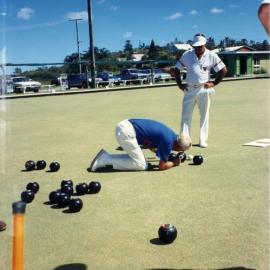 Umpire Reg May, Peregian Beach Bowls Club 