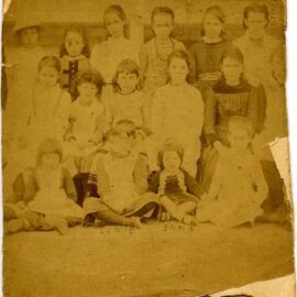 School group, ca 1890s