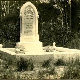 Headstone, James and Jane Duke, Gympie