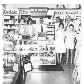 Interior, Spring's Pharmacy, Maple Street, Cooroy, ca 1960s
