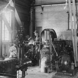 Engineer, Norm Uhlman, Pomona Butter Factory, Pomona