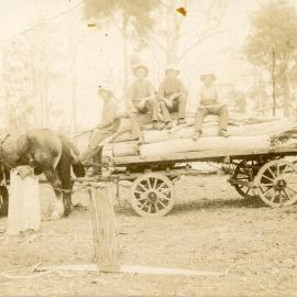 Main Roads workers, Pomona, ca 1928