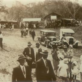 Celebrations, opening Noosa Beach Estate, Sunshine Beach, 1929