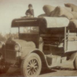 Delivery truck, Factory Street, Pomona