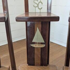 Family recognition chair, Dyer Family, Lake Cootharaba Sailing Club, Boreen Point, 17 December 2025