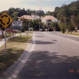 Street view, Noosa Parade, Noosa Heads, 1 August 1988