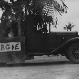 Float, Peace Parade, Reserve Street, Pomona, ca 1945