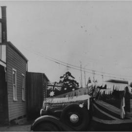 Participants, Peace Parade, Factory Street, Pomona, ca 1945