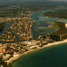Aerial view Noosa Heads, ca 1987-88