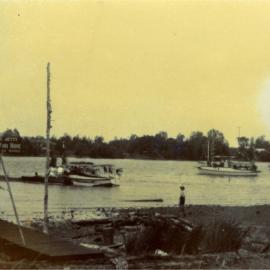 'Miss Tewantin' and 'Jannett', Christmas Regatta,  Noosa River, Tewantin