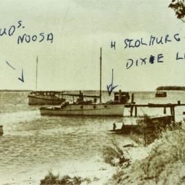 'Noosa' and ' Dixie Lee', Noosa River, Munna Point, Noosaville