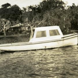 Boat, Lake Cootharaba, 1948