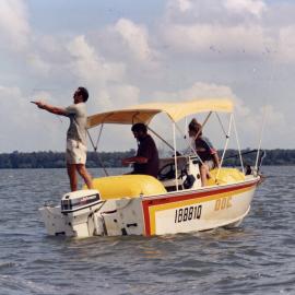 Bob Aarsee, Fireball Nationals competition, Lake Cootharaba, 1994