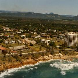Aerial view, Coolum Beach, ca 1987-88