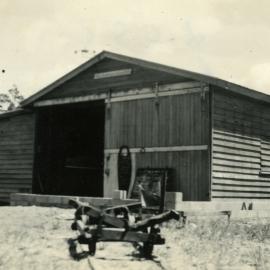 Boat shed, Lake Cootharaba Sailing Club, Boreen Point, 6 March 1960