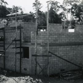 Clubhouse construction, Lake Cootharaba Sailing Club, 30 July 1961