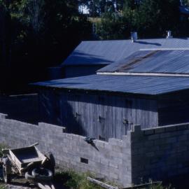 Clubhouse construction, Lake Cootharaba Sailing Club, Boreen Parade, Boreen Point, ca 1960
