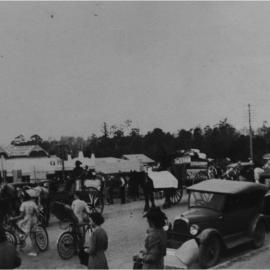 World War II procession participants and addendees, Pomona, ca 1940