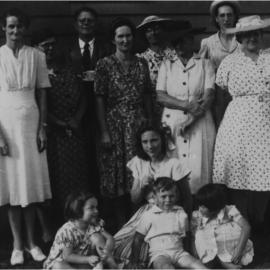 Ivy Robb farewell, Church guild members and guests, Methodist Church, Pomona, 1948