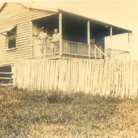 Dwelling, Albrecht Family home, Skyring Creek, Federal, ca 1926