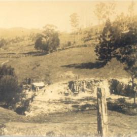 Main Road Commission Quarry, Skyring Creek Road, Skyring Creek, Federal, ca 1928