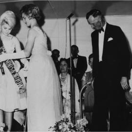 Entrants and Officials, 'Miss Noosa Show', Noosa Country Show Ball, Pomona, 1964