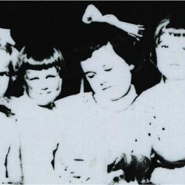 Group photo, Pomona Community Kindergarten, Pomona, early 1960