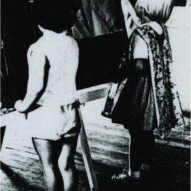 Young artists, Pomona Community Kindergarten, Pomona, ca 1960