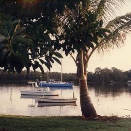 Boats, Noosa River, Noosaville, 1988 